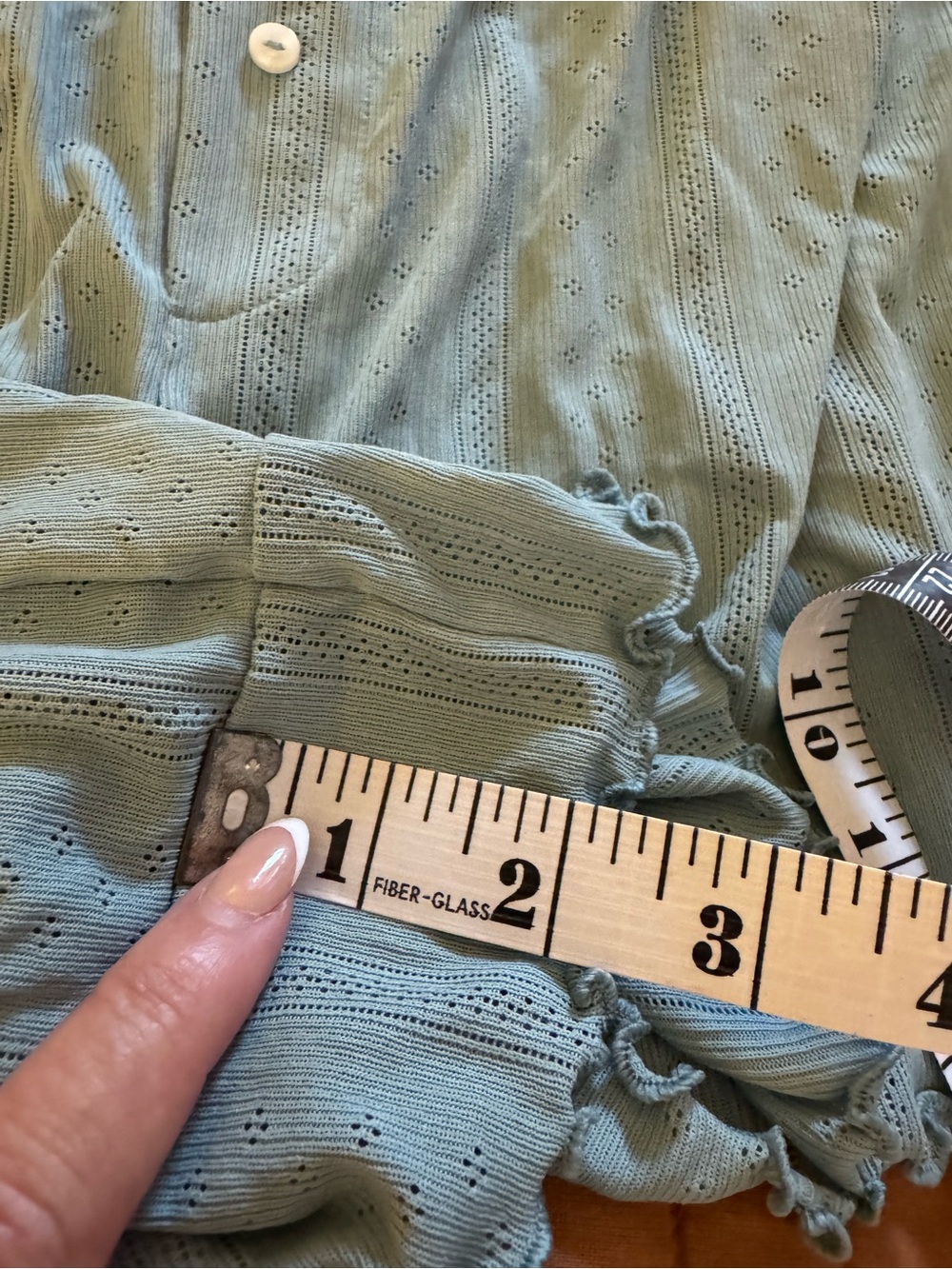 Victoria's Secret Ribbed Sleep Shorts in Sage - Picture 3 of 7